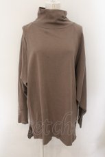 画像1: 【SALE】AUDITION / オーガニックポンチハイネックプルオーバー M ブラウン O-24-11-29-038-PU-TO-IG-ZT125 (1)