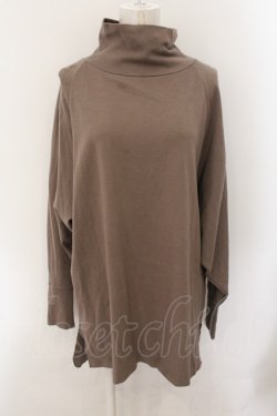 画像1: AUDITION / オーガニックポンチハイネックプルオーバー M ブラウン O-24-11-29-038-PU-TO-IG-ZT125