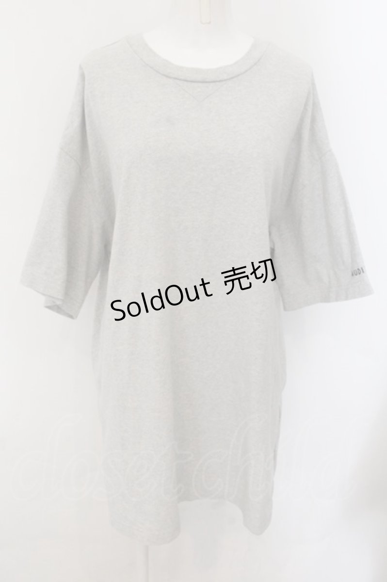 画像1: 【SALE】AUDITION / BIG Tシャツ M グレー O-24-11-29-039-PU-TS-IG-ZT125 (1)