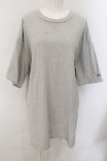 画像1: 【SALE】AUDITION / BIG Tシャツ M グレー O-24-11-29-039-PU-TS-IG-ZT125 (1)