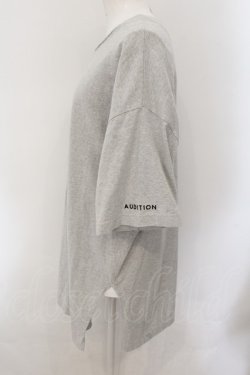 画像2: AUDITION / BIG Tシャツ M グレー O-24-11-29-039-PU-TS-IG-ZT125