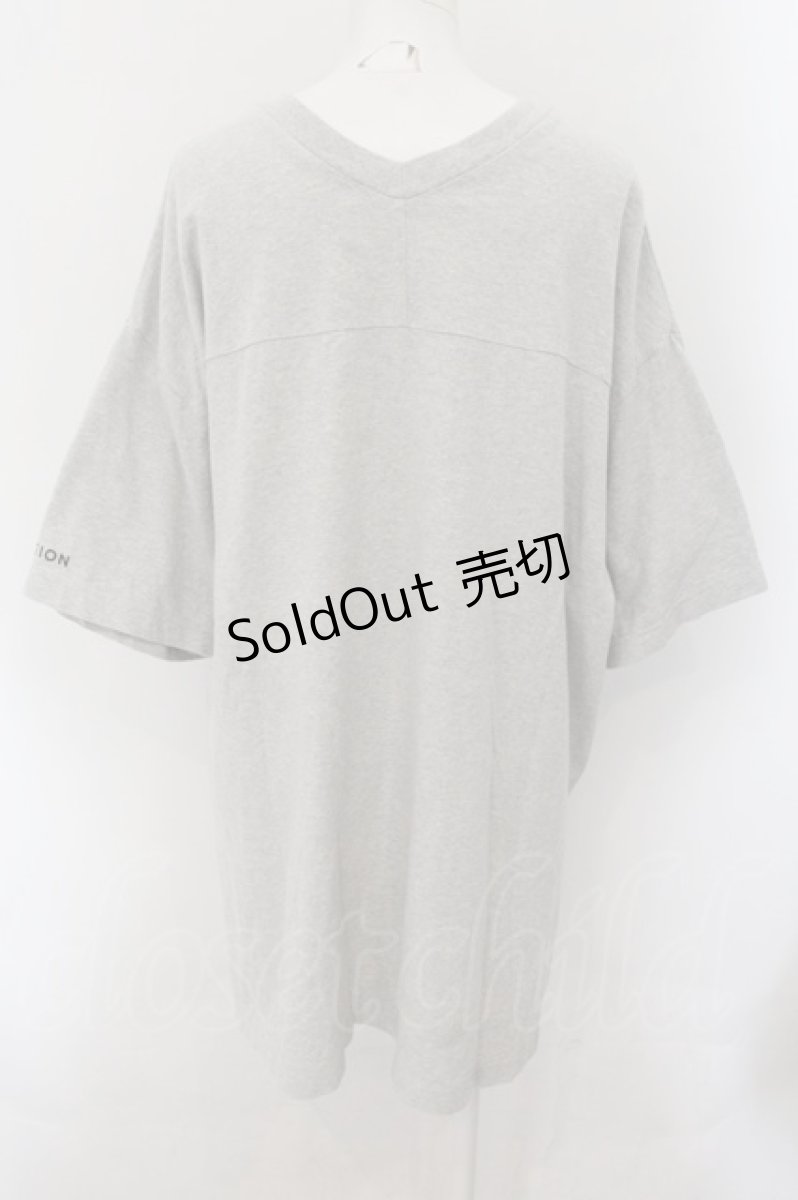 画像3: 【SALE】AUDITION / BIG Tシャツ M グレー O-24-11-29-039-PU-TS-IG-ZT125 (3)