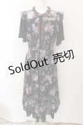axes femme / フラワーレースワンピース F クロ O-24-11-30-1044-AX-OP-OW-OS