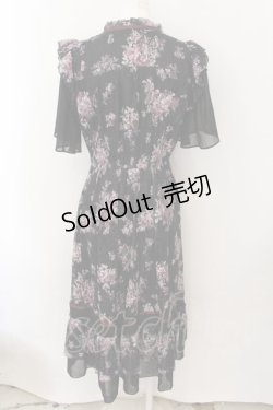画像4: axes femme / フラワーレースワンピース F クロ O-24-11-30-1044-AX-OP-OW-OS