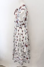 画像2: 【SALE】axes femme NOSTALGIE / アンティークフラワーワンピース F シロ O-24-11-30-1022-AX-OP-OW-ZT021 (2)