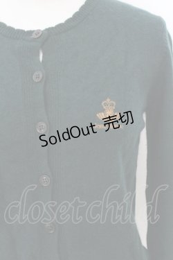 画像2: Jane Marple / 天使刺繍ニットカーディガン M グリーン O-24-11-30-167-JM-TO-IG-ZT465