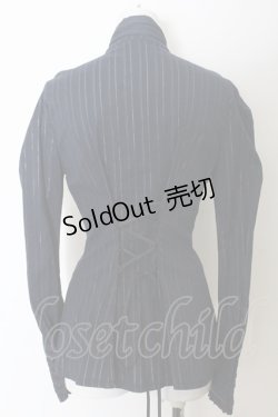 画像2: ATELIER BOZ / シュノンソーブラウス  ネイビー O-24-12-04-015-EL-BL-IG-ZS