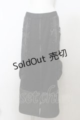 Qutie Frash / ミリタリーロンスカ  ブラック O-24-12-04-026-QU-SK-IG-OS