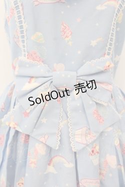 画像2: Angelic Pretty / MilkyPlanetジャンパースカートSet  サックス O-24-12-05-013-AP-OP-OW-OS