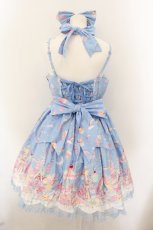 画像6: Angelic Pretty / MilkyPlanetジャンパースカートSet  サックス O-24-12-05-013-AP-OP-OW-OS (6)