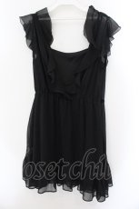 画像2: 【SALE】EATME / 楊柳エプロンワンピース F クロ O-24-12-07-036-LO-OP-OW-ZT164 (2)