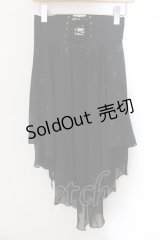 BPN / クロスシフォンイレギュラーソフトコルセット M ブラック O-24-12-07-013-GO-SK-IG-ZY