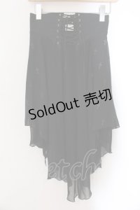 BPN / クロスシフォンイレギュラーソフトコルセット M ブラック O-24-12-07-013-GO-SK-IG-ZY