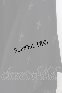 画像2: BPN / クロスシフォンイレギュラーソフトコルセット M ブラック O-24-12-07-013-GO-SK-IG-ZY