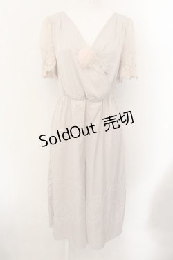 画像1: 【SALE】EATME / ガウチョロンパース F ベージュ O-24-12-07-024-LO-OP-OW-ZT049