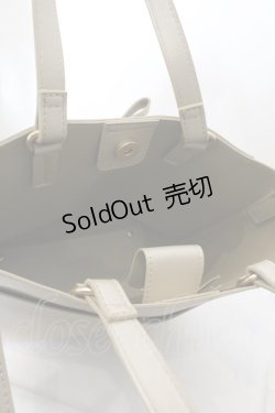 画像4: m petit by misako / 前リボン2WAYトートバッグ  ゴールド O-24-12-08-064-LO-BG-IG-ZT387