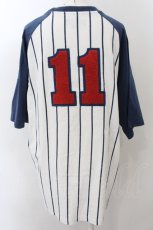 画像4: 【SALE】GALFY / ベースボールラグランTシャツ 中型犬 コンｘホワイト O-24-12-13-039-PU-TS-YM-ZT372 (4)