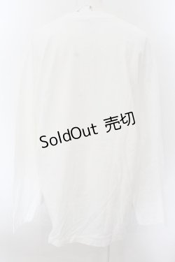 画像2: NieR Clothing / ミケプリントカットソー XL ホワイト O-24-12-14-035-PU-TO-IG-ZT124