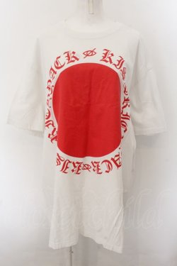 画像1: KRY CLOTHING / 「JPN」BIG Tシャツ XXXL ホワイト×レッド O-24-12-14-010-EL-TO-IG-ZT259