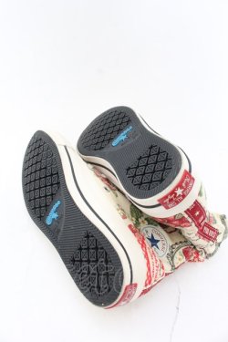 画像8: PINK HOUSE / Salon de Fraiseハイカットスニーカー S キナリ系 O-24-12-15-025-LO-SH-OW-ZT335