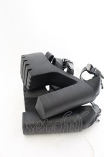 画像7: 【SALE】NieR CLOTHING / 身長激盛り《約15cmUP》ハイヒール厚底サンダル 35 ブラック O-24-12-15-026-PU-SH-IG-ZT335 (7)