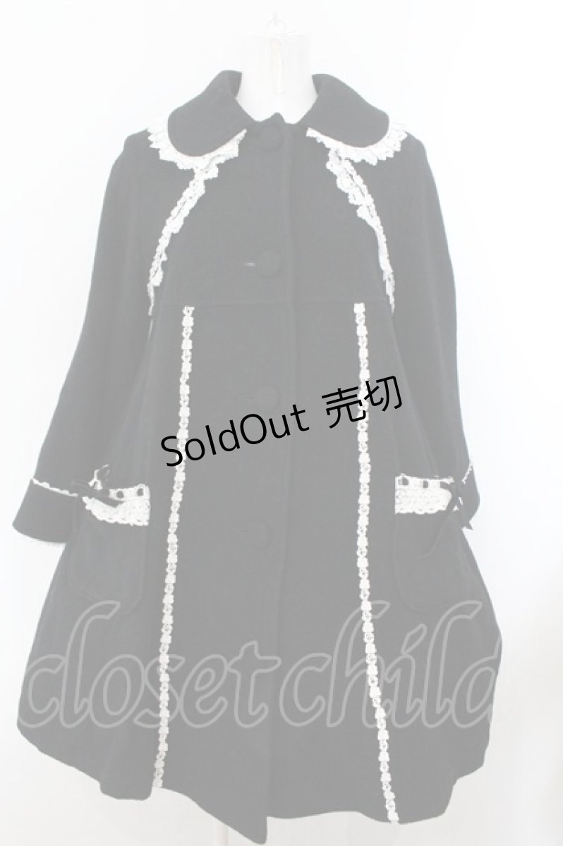 画像1: BABY,THE STARS SHINE BRIGHT / 小公女コート  クロ×シロ O-24-12-17-012-BA-CO-IG-OS (1)