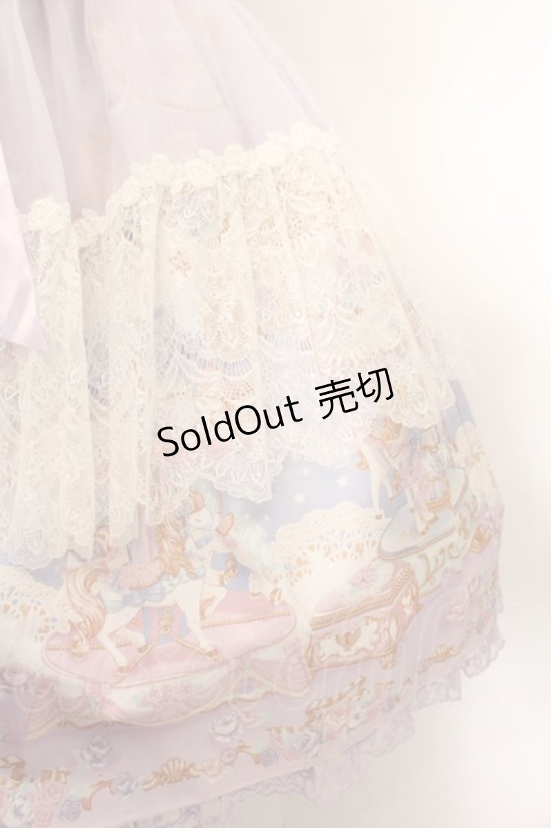 画像3: Angelic Pretty / Eternal Carnivalペプラムジャンパースカート  ラベンダー O-24-12-17-013-AP-OP-OW-OS (3)