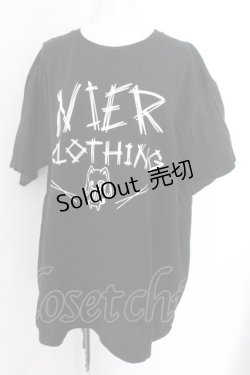 画像1: NieR Clothing / NieRちゃんptTシャツ 3XL ロゴ（ブラック） O-24-12-18-058-PU-TO-OW-ZT051
