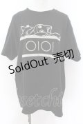 NieR Clothing / OIOI限定Tシャツ XL ブラック O-24-12-18-064-PU-TS-OW-ZT339