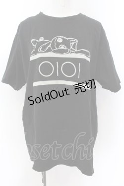 画像1: NieR Clothing / OIOI限定Tシャツ XL ブラック O-24-12-18-064-PU-TS-OW-ZT339