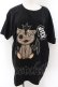 画像1: NieR Clothing / NieRくんptTシャツ XL ブラック O-24-12-18-068-PU-TO-OW-ZT051 (1)