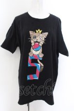 画像1: 【SALE】NieR CLOTHING / ミケptTシャツ XL 5（ブラック） O-24-12-18-070-PU-TS-OW-ZT051 (1)