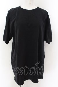 NieR Clothing / バックプリントTシャツ XL リアルラビット（ブラック） O-24-12-18-071-PU-TO-OW-ZT414
