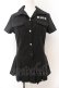 画像1: NieR Clothing / スタイルアップシャツワンピース M ブラック O-24-12-18-081-PU-OP-OW-ZT259 (1)
