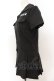画像2: NieR Clothing / スタイルアップシャツワンピース M ブラック O-24-12-18-081-PU-OP-OW-ZT259 (2)