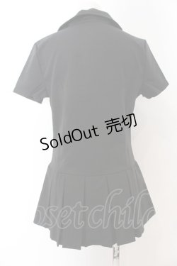 画像3: NieR CLOTHING / スタイルアップシャツワンピース M ブラック O-24-12-18-081-PU-OP-OW-ZT259