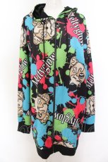 画像1: 【SALE】Meltyglow / Melty PAINT ZIP PARKA F マルチ O-24-12-18-083-PU-TO-OW-ZT388 (1)