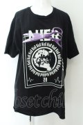 NieR Clothing / プリントTシャツ XL ハサミ（ブラック） O-24-12-18-010-PU-TO-OW-ZT051