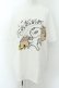 画像1: NieR Clothing / NieRちゃんptTシャツ XL ブチギレ（ホワイト） O-24-12-18-014-PU-TO-OW-ZT396 (1)