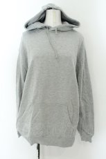 画像1: 【SALE】NieR CLOTHING / バックプリントパーカー XL 洗濯ばさみ（グレー） O-24-12-18-024-PU-TO-OW-ZT051 (1)