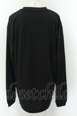 画像2: NieR Clothing / ミケptカットソー LL チラミケ（ブラック） O-24-12-18-027-PU-TO-OW-ZT051