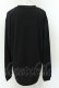 画像2: NieR Clothing / ミケptカットソー LL チラミケ（ブラック） O-24-12-18-027-PU-TO-OW-ZT051 (2)