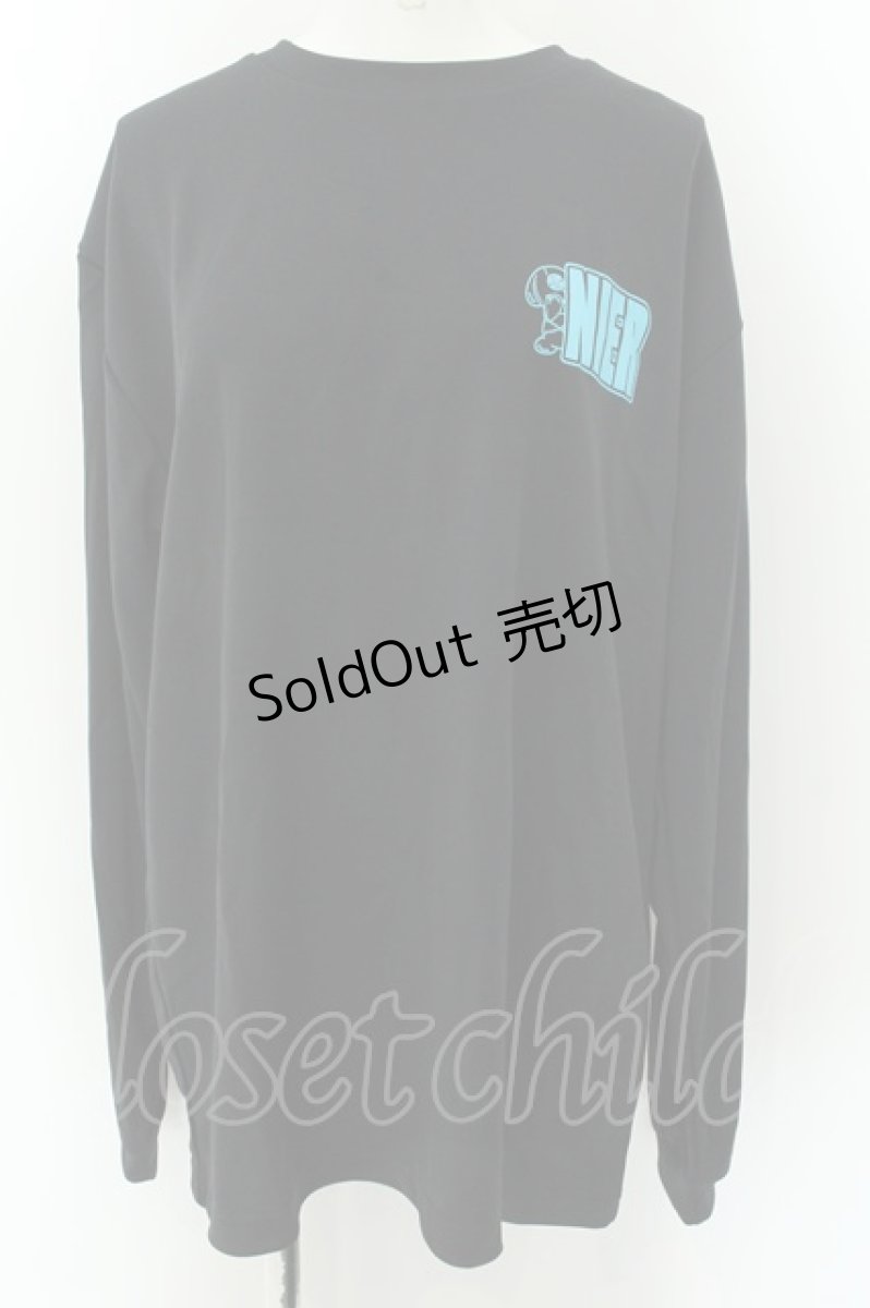 画像1: 【SALE】NieR CLOTHING / ONE君ptカットソー LL ONE君ワンポイント（ブラック） O-24-12-18-028-PU-TO-OW-ZT339 (1)