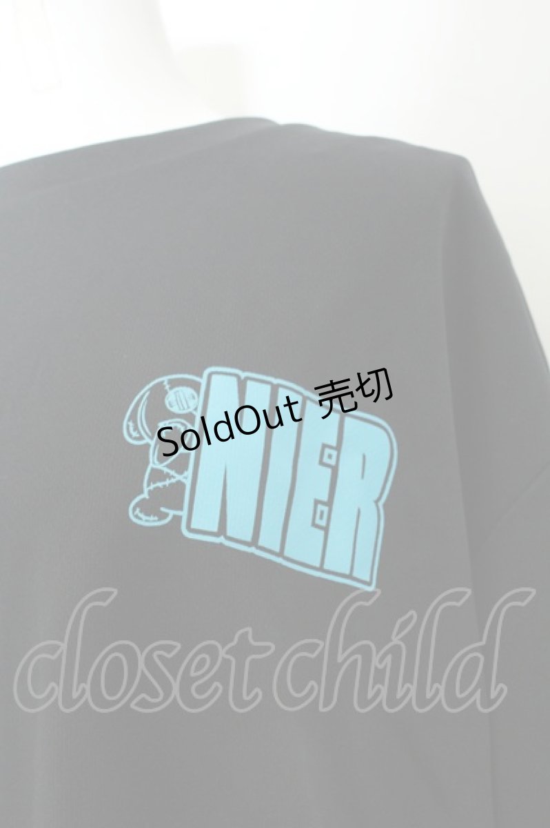 画像2: 【SALE】NieR CLOTHING / ONE君ptカットソー LL ONE君ワンポイント（ブラック） O-24-12-18-028-PU-TO-OW-ZT339 (2)