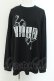 画像1: NieR Clothing / ミケptカットソー LL 寝そべりミケ（ブラック） O-24-12-18-029-PU-TO-OW-ZT051 (1)