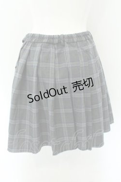 画像2: NieR Clothing / 巻きスカート風キュロットパンツ【ガチャベルト装飾付き】　 F グレー×ブラック O-24-12-18-003-PU-PA-OW-ZT166