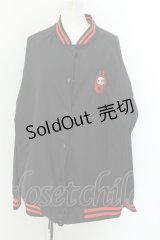 NieR Clothing / 内ポケット付き 達磨NIERちゃん BLOUSON JACKET【2023年限定デザ】 F ブラック O-24-12-18-041-PU-JA-OW-ZT122