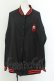 画像1: NieR Clothing / 内ポケット付き 達磨NIERちゃん BLOUSON JACKET【2023年限定デザ】 F ブラック O-24-12-18-041-PU-JA-OW-ZT122 (1)