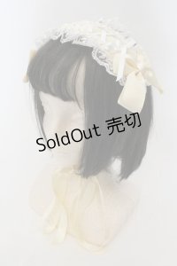 LOLITA他 / はしごレースヘッドドレス  イエロー O-24-12-21-056-LO-AC-IG-OS