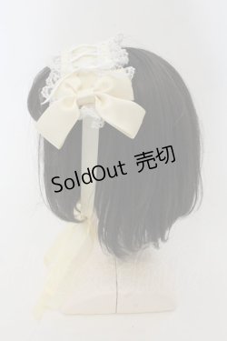 画像3: LOLITA他 / はしごレースヘッドドレス  イエロー O-24-12-21-056-LO-AC-IG-OS